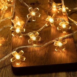 Star Light Star String Lights 15 FT 30 LED Fairy Light Battery Operated Indoor&Outdoor Twinkle Christmas Lights Bedroom Decor for Xmas Tree(Cool White)