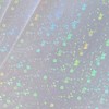 10 Hologram Stickers Transparent A4 Size Glitter Cutting Stickers Glossy
