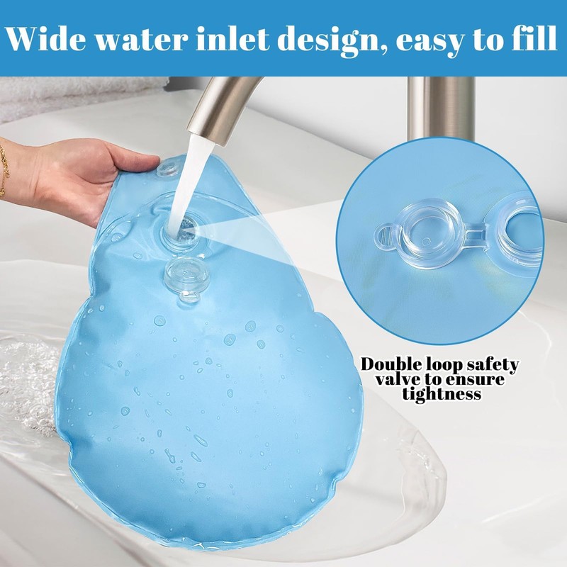 Pool Cover Weights Water Bag, Pack of 8 Thickened Pool