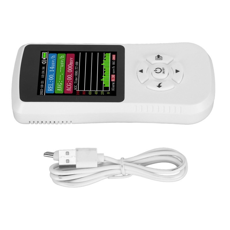 Geiger Counter Nuclear Radiation Detector 2.8 Inch LED Display X