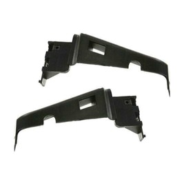 MNMSYH For Dodge for Ram 1500 2002-2008 for Ram 2500/3500 2002-2005 Truck w/o Sport Front Bumper Support Right & Pair Black Plastic Left 68044622AA 68044623AA CH1066130 CH1067130