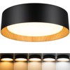 BrightHome Flush Mount Ceiling Light, 13in 2600LM 25W(300W Equiv), LED