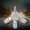 3-Way Compressed Air Distributor Pneumatic Connection, 1/4 Inch F-NPT Air