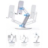 BONERUY Cell Phone & Tablet Stand for Desk, Adjustable 360°