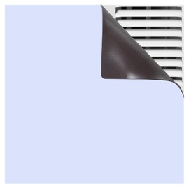 sourcing map 1Pcs Square Magnetic Vent Covers, 12"x12" Floor Air Vent Blocker Covers Register Sound Proof Cover for Home Floor Wall Ceiling Vents (White)