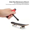 EVTSCAN Skateboard T-Tool, 3-Hole Skate Wrench, for Repairing, Adjusting, Assembly,