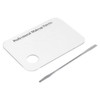 Mixed Color Nail Palette and Stainless Steel Tool Kit Transparent