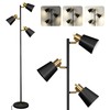 Dimmable Floor Lamp, Tree Floor Lamp Modern Dimmable Standing Lamp,