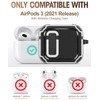 GMUDA AirPod 3 Case Cover with Lock, Compatible with AirPods