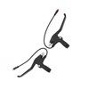 1 Pair Brake Lever Waterproof 2 Pin Electric Scooter Handlebar