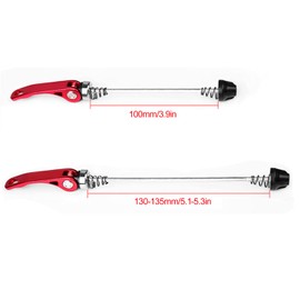 PLATT Bicycle Quick Release, Front and Rear Quick Release, Bicycle Quick Release MTB Quick Release for Road Bike / Mountain Bike