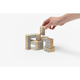 Areaware Blockitecture Brutalism , Gray