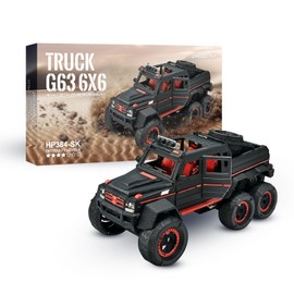Piececool 3D Puzzle Metal 6 Wheel Drive Off-Road Model Metallic Nano Puzzle 3D Puzzle Assembly Required, Glue Free, 4 Star Difficulty for Intermediate Adults Collection Figurine