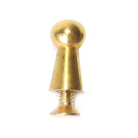 Myya DIY Belt Buckle Screws Hook Replacement for Repair Belts Handbag Accessories, Gold, 2mm