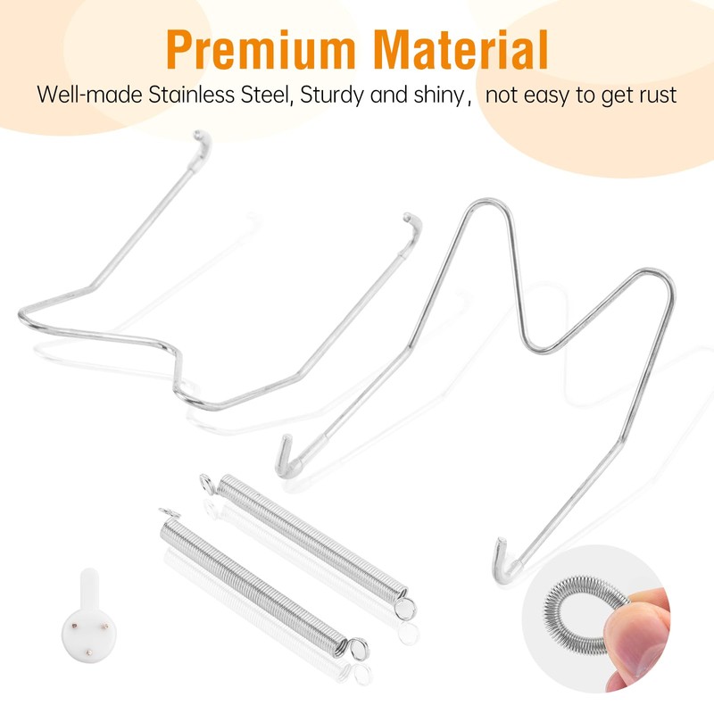 2 Pack Plate Hangers for The Wall, Suitable for 4-5