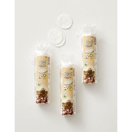 CHOBS [CHOBS] Bel nature 유기농 원형 화장솜70ea X 3개입 세트 [CHOBS] Bel nature Organic Round Cotton Pads 70ea X Set of 3