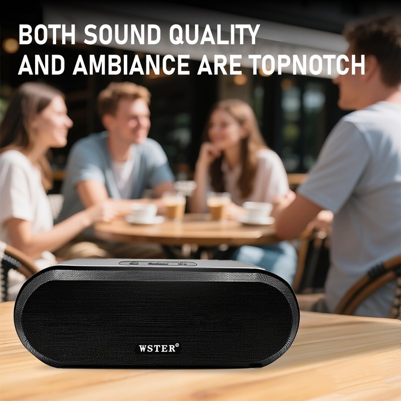 WSTER WS-820 Bluetooth Replica Speaker – Wireless Portable Home Audio