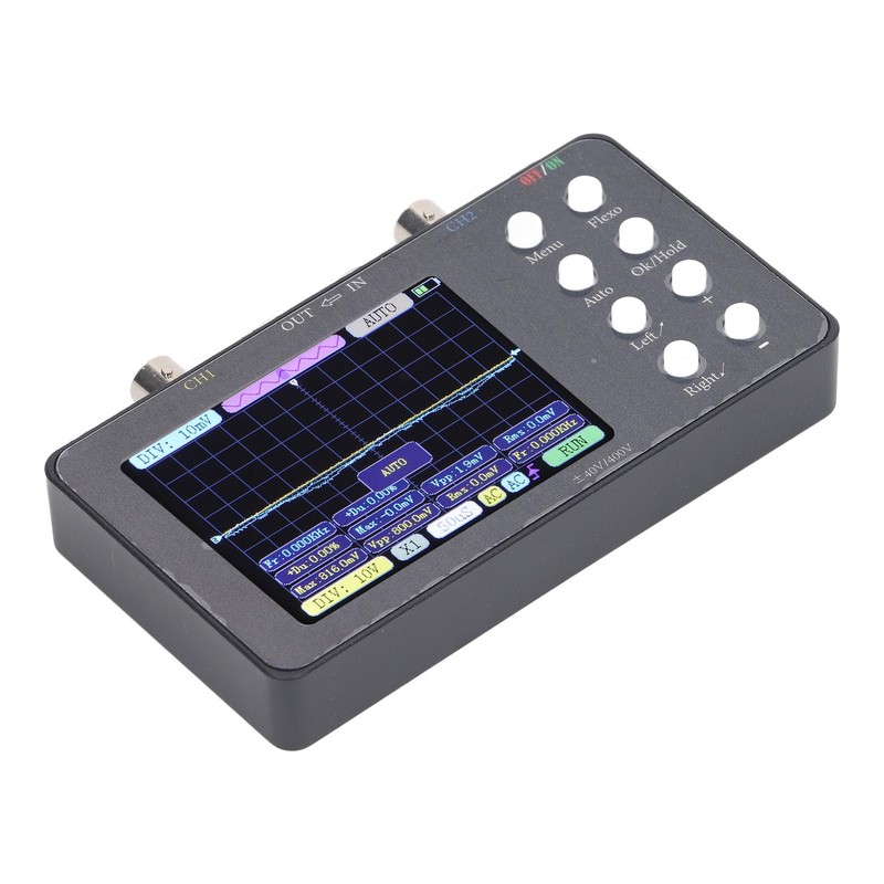 Digital Oscilloscope Portable Dual Channel 3.2 Inch Digital Automotive Oscilloscope