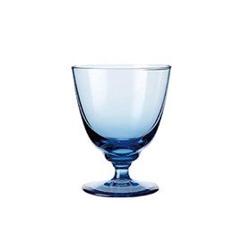 Holmegaard 35cl Flow Blown Glass for Drinks Blue