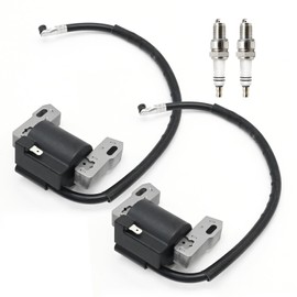 JUUDDENPARTS 2Pcs 592846 Ignition Coils with Spark Plug Replacement for Brig-straton 4035A7 404577 403677 406777 407677 407777 Engines, Replaces 691060 592846 799651 499447 Ignition Coil