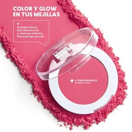 CyPlay – Rubor en Polvo Say Cheek! | 4 Tonos Satinados, Acabado Natural, Textura Suave y Difuminable | Look Radiante y Fresco | Maquillaje Facial Prof