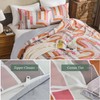 Simple&Opulence Double Duvet Cover Set, Ultra Soft and Stylish Microfiber