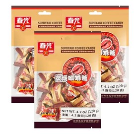 Chun Guang Charcoal Roasted Coffee Flavored Candy 4.23 oz,3pack