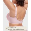 Mesh Bras for Women with Wide Adjustable Straps No Underwire