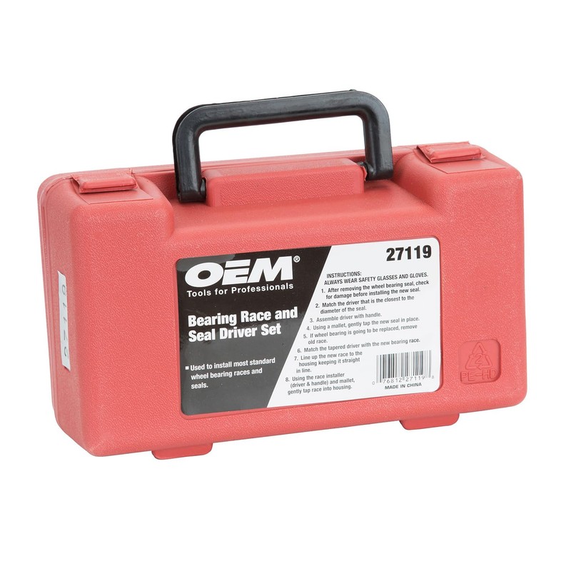 OEMTOOLS 27119 Bearing Race and Seal Driver Set, Bearing and