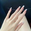 Lwenjing Nail Tips, Press-On Nails, 3D Nail Tips, Handmade Nail