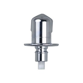 Kakudai Leak-Preventing Stopper Attached Nipple for Washing Machines, Call 13, All-Purpose Home Faucet Compatible, Easy Replacement, Metal, Downward Facing 772-545