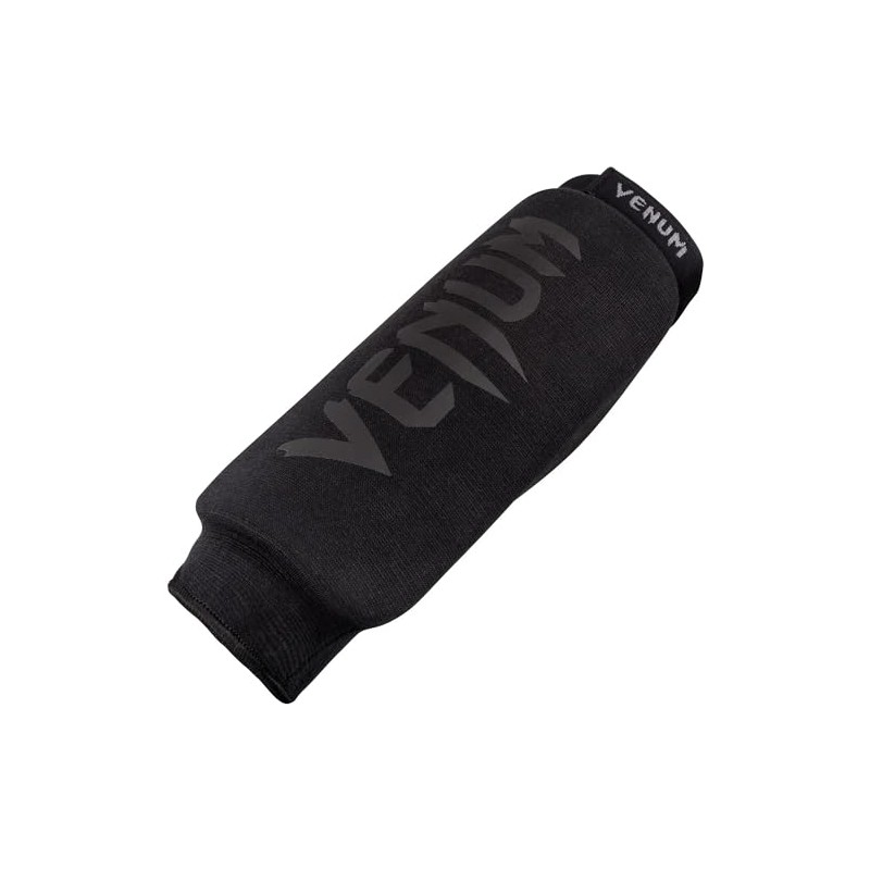 Venum, Kontact Shin Guards Without Foot, Men's, L, Black/Black