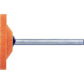 TRUSCO MO-641P Whetstone WA with Axis Flat Type Φ1.0 x Width 1 x Shaft 3#60