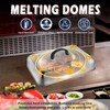 Joyfair Basting Cover with Grill Press, 13 Inch Rectangular Cheese