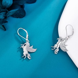 VENACOLY Horse Earrings for Women 925 Sterling Silver Horse Drop Earrings Horse Jewelry Gifts for Women