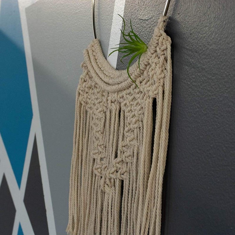 Craft County - Cuerda de algodón de macramé natural para