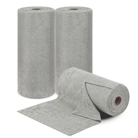 Lilingsty Reusable Paper Towels, 50 Tear Away Cleaning Towels, 12‘’X12‘’, Reusable, Ultra-Absorbent, Suitable for Use in Houses, Kitchens, Windows, Cars (Grey)