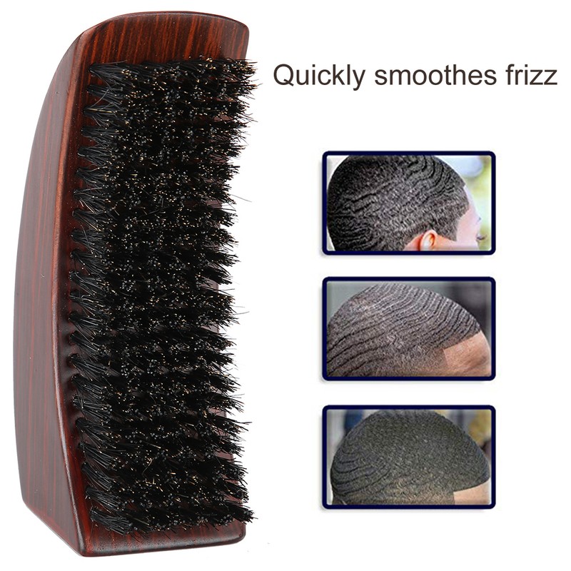 Men Beard Brush Anti Frizz Oil Head Bristle Face Massage