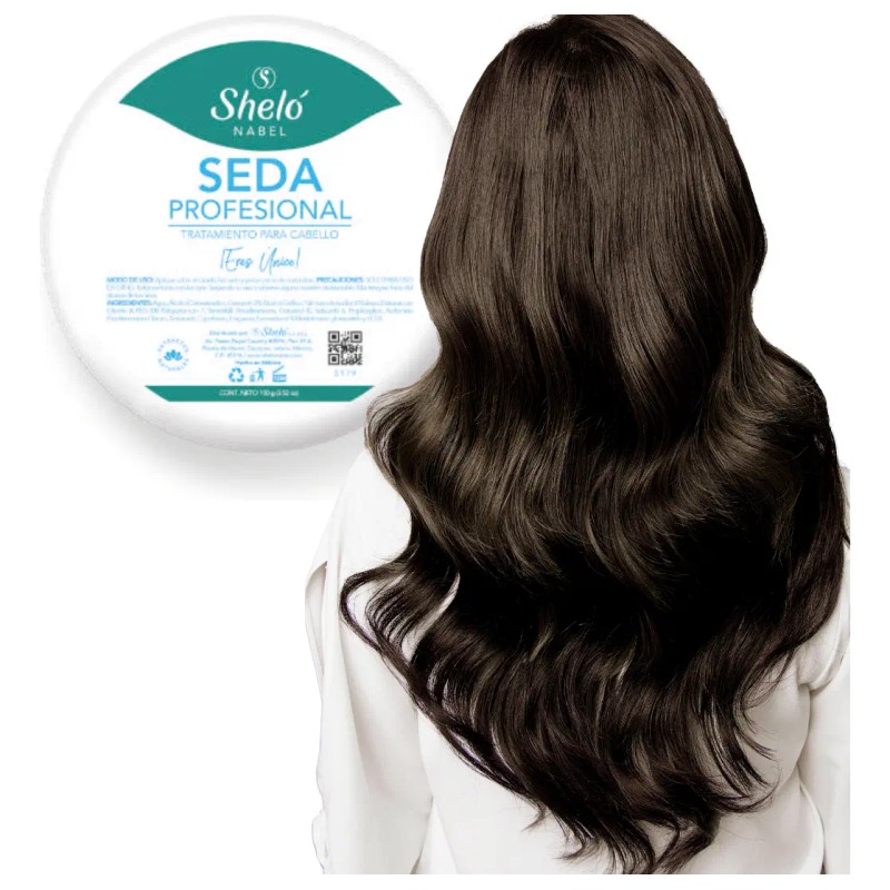 Seda Profesional Shelo Nabel 100grs Hidrata Sella Puntas