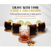 Coasterlux Cork Coasters for Drinks Absorbent with Holder - Cute