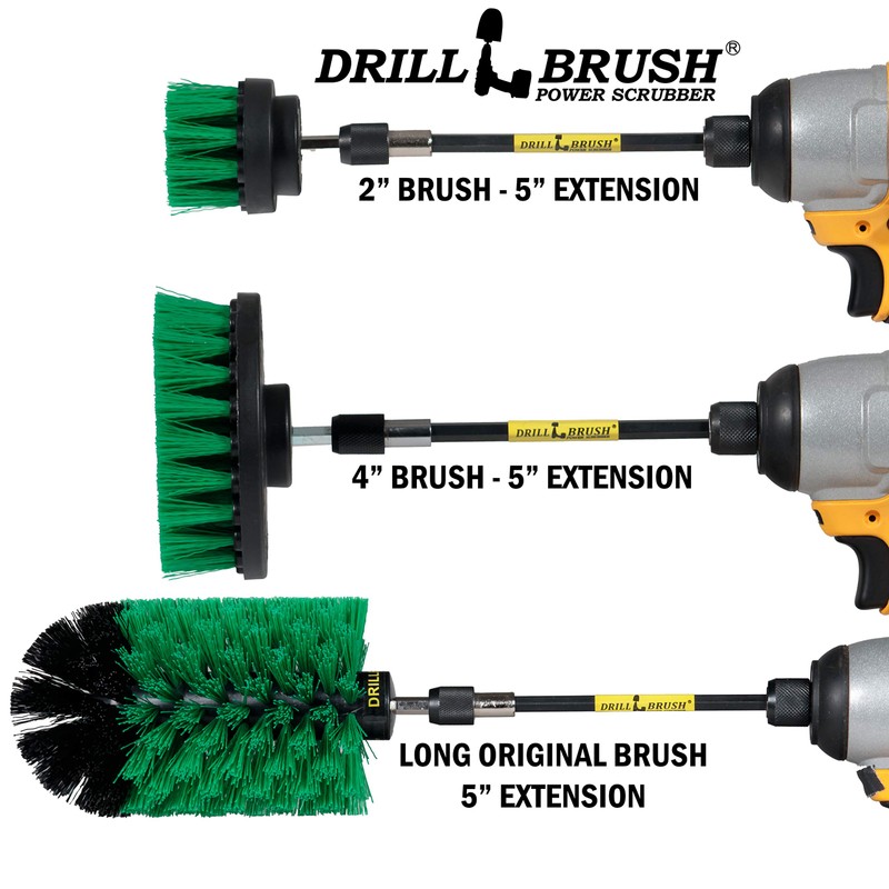 Drill Brush Power Scrubber by Useful Products Brochas de taladro