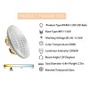 PAR36 LED DC Light Bulbs 12W 3000K Warm White,AC/DC 12V,1280Lumens