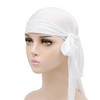 CINY Silky Satin Durag, Breathable Soft Durag with Long Tail