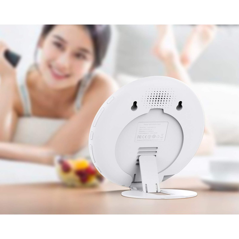 Light Alarm Clock - 10000 Lux UV Free Full Spectrum
