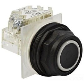 Square D SQD9001SKR1B SQ D 9001SKR1B BLK PB OPER, Black