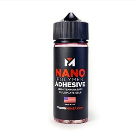 Nano Polymer Adhesive (120ml) - Ultimate 3D Printing Bed & Build Plate Adhesion - No Mess, Non-Toxic, Works for PLA, ABS, PEI, PEEK, Nylon, PC and More. Easy Application, Easy to Clean!