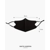 KARIZMA Face Wardrobe in Black Fabric Face Masks 6 Pieces