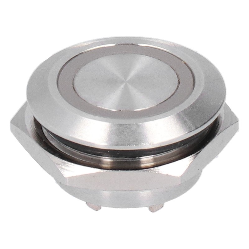 5Pcs Momentary Push Button Switch Metal Auto Reset Ultra Thin