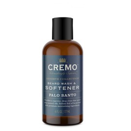 Cremo Palo Santo (Reserve Collection) Beard Wash & Softener, Moisturizes, Styles and Reduces Beard Itch for All Lengths of Facial Hair, 6 Fluid Oz