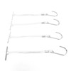20Pcs Pattern Hooks Hanging Sewing Making Metal Hanger with Rope